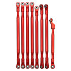 8Pcs Steering Link Rods Linkage Connecters For Axial SCX6 1/6 RC Crawler Car A