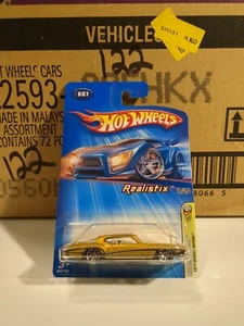 2005 Hot Wheels Kmart #7 First Editions-Realistix 7/20 1971 BUICK RIVIERA Gold - Picture 1 of 6