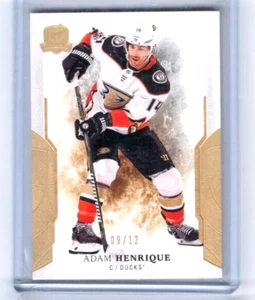 2017-18 Upper Deck The Cup Adam Henrique Gold Spectrum Base #'ed 09/12 - Picture 1 of 1