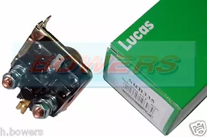 GENUINE LUCAS SRB335 76771 4ST 12V STARTER SOLENOID CLASSIC CAR TRIUMPH MINI - Picture 1 of 1