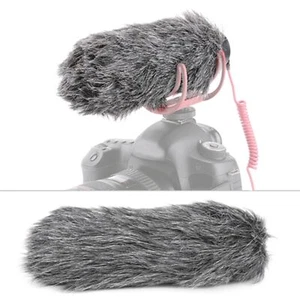 Microphone Windshield Furry Set For VideoMic GO Recorder Furry Fit - Picture 1 of 22