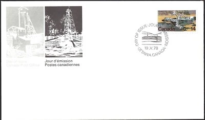 Canada   #766     "NATURAL RESOURCES"     Brand New  1978  First Day Cover - Image 1 of 2