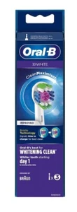 Oral-B 3D WHITE Testine di Ricambio per Spazzolino Elettrico 3PZ - Foto 1 di 1
