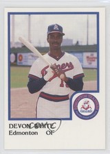 1986 ProCards Edmonton Trappers Devon White