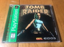 Tomb Raider (Sony PlayStation 1, 1996) PS1 COMPLETE GREATEST HITS CIB