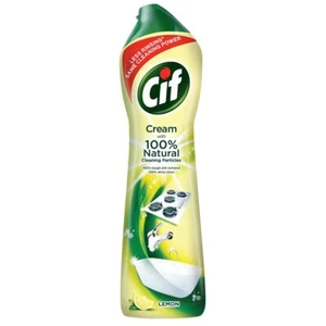 Limpiador de Superficies Abrasivo Cif Crema, Limón | Cocina y Baño, Elimina Grasa - Imagen 1 de 5