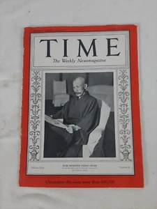 1933 JANUARY 23 TIME MAGAZINE - WAR MINISTER SADAO ARAKI - FRONT COVER - Picture 1 of 2