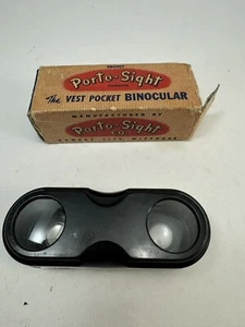 Chaleco de colección Port-Sight bolsillo extensible ópera binoculares EE. UU. Kansas City  - Imagen 1 de 4