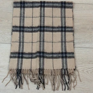 Amicale Schal reines Kamelhaar kariert - Bild 1 von 5