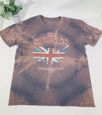 Camiseta The Rolling Stones Bravado 1981 North American Tour Reimpresión Banda Lg Foto 1 de 4