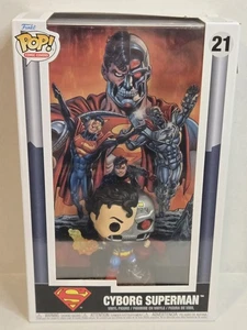 Funko Pop! Comic Cover: DC - Cyborg Superman [New Toy] Vinyl Figure - Picture 1 of 8