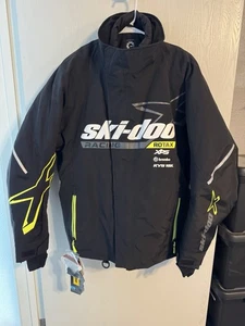 SKI-DOO Racing Rotax Coat Large Men’s Coat Black / Yellow X Team NWT - Bild 1 von 10