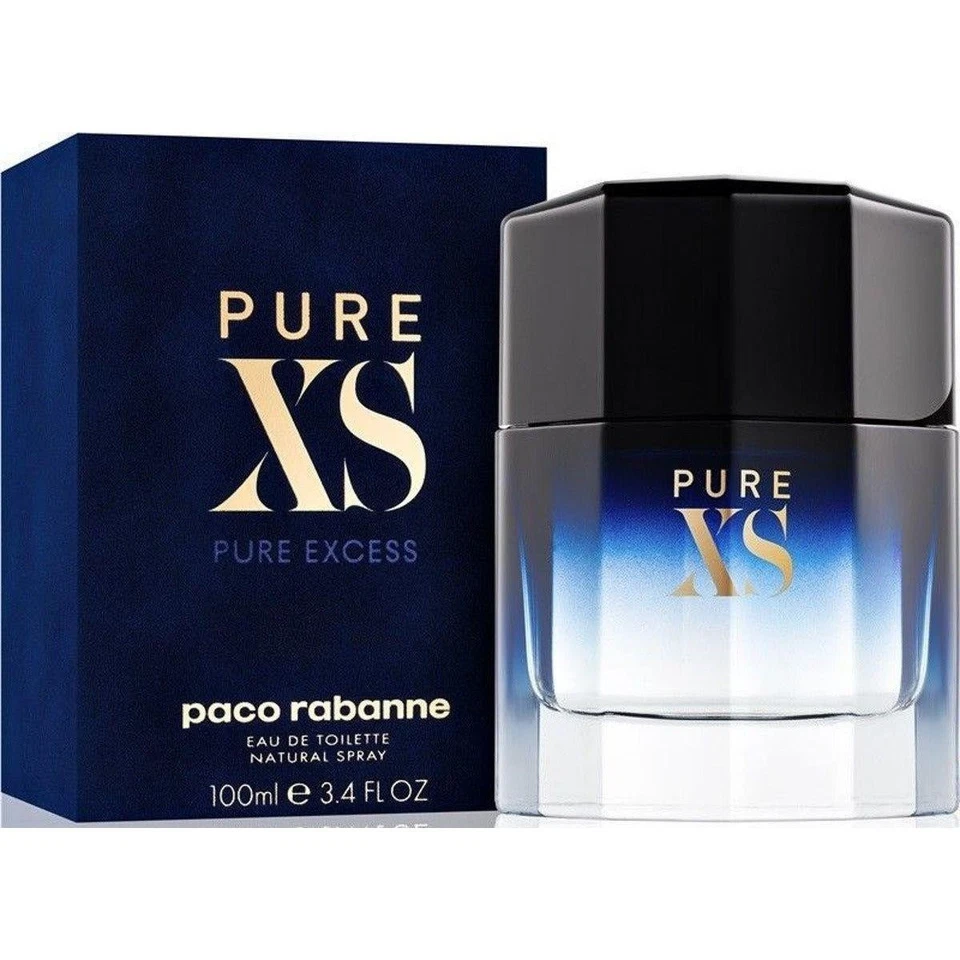 PURE XS por Paco Rabanne colonia para hombre EDT 3.3 / 3.4 oz nueva en caja Foto 1 de 1
