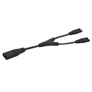 IEC320-C8 Auf 2x C7 Netzteilkabel Stecker Auf Buchse PDU/USV-Server - Afbeelding 1 van 4