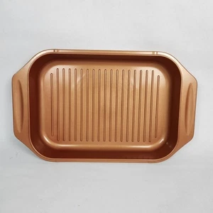 Copper Chef Grill 13.5" x 9.5" Wonder Cooker Grill Pan Only - Picture 1 of 8