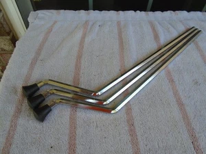 (3) VINTAGE ROGERS SWIVOMATIC FLOOR TOM LEGS-FIT KNOBBY MOUNTS-VG! - Picture 1 of 8