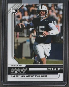 2025 Panini Instant NIL #DAA Drew Allar Rookie Penn State Nittany Lions    / 186 - Picture 1 of 2