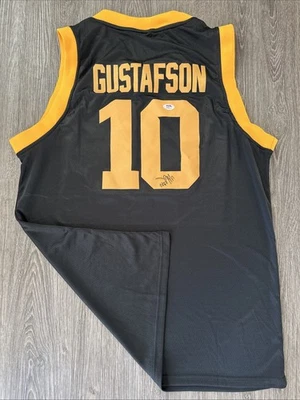 Megan Gustafson Iowa Hawkeyes Autograph Signed Jersey! Psa Coa  - Image 1 of 3