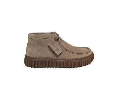 Clarks torhill hi dark sand polacchini uomo - Imagen 1 de 4