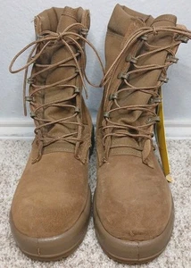 Belleville Herren AHWC 18-D-1001 Heißes Wetter Kampfstiefel Hellbraun Größe 6,0 W Neu mit Etikett - Bild 1 von 8