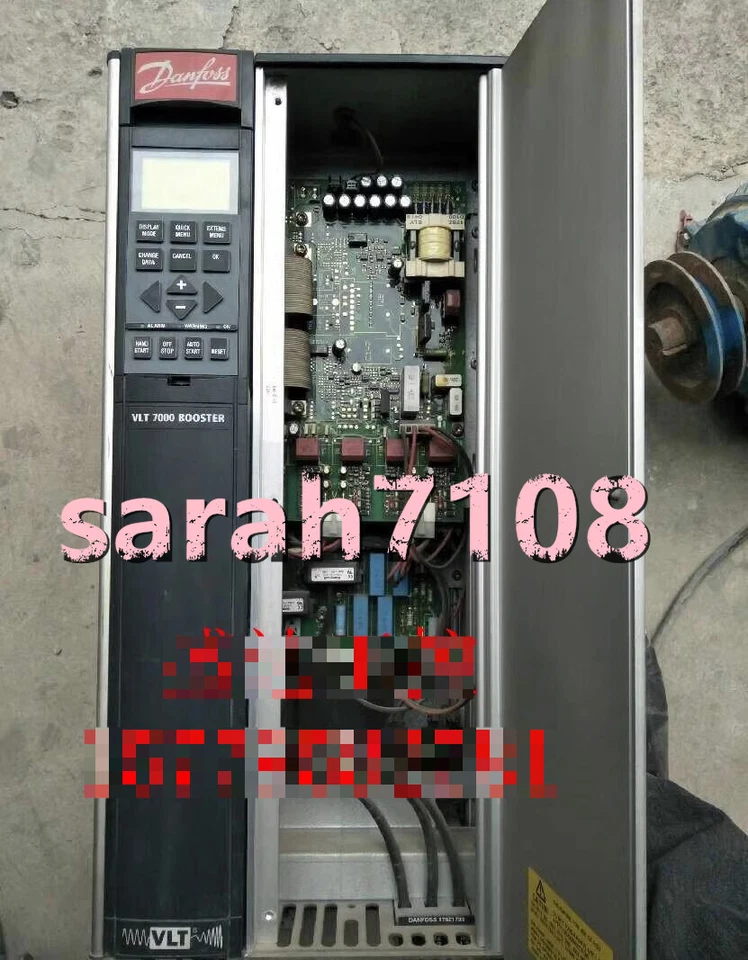 1PC USED Danvers VLT7000 inverter VLT7004BT4C20STR3DLF00A33C1 #YY - Image 1 of 3