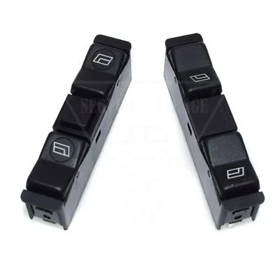 Front Left & Right Power Window Switch For Mercedes-Benz W201 190D 190E 84-89 US - Image 1 of 4