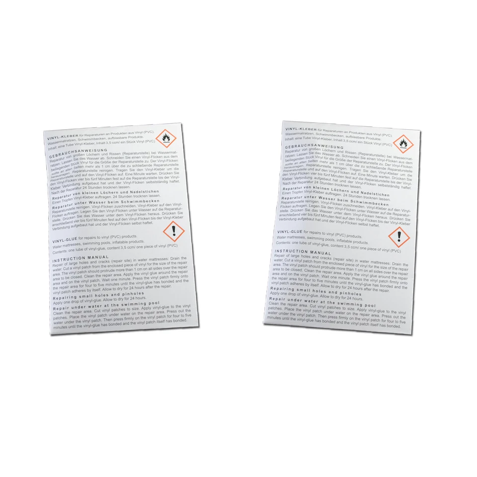 2 x WASSERBETTEN REPARATURSET ,Repair Kit,Flickset - Bild 1 von 1