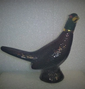 Glass " Orland Pheasant" After Shave Bottle By Avon - Picture 1 of 8