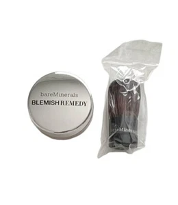 BareMinerals Blemish Remedy Foundation Clearly Sand 09 SAMPLE Size With Brush - Picture 1 of 2