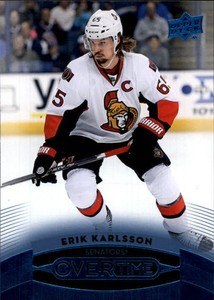 2015-16 Upper Deck Overtime Blue #17 Erik Karlsson
