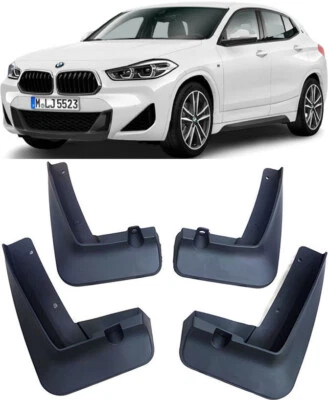 Genuine Front & Rear Splash Guards Mud Flaps FOR 2018-2023 BMW X2 M Sport F39 - Image 1 of 4