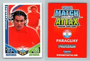 Salvador Cabanas - Paraguay - Match Attax England 2010 Topps TCG Card - Picture 1 of 1