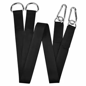 5ft Extra Long Tree Swing Hanging Straps Kit Holds 2000 lbs with Safer Lock Snap - Picture 1 of 11