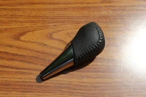 2007-2011 Toyota Camry Corolla Highlander Auto Shifter Shift Knob Gray Leather - Picture 1 of 2