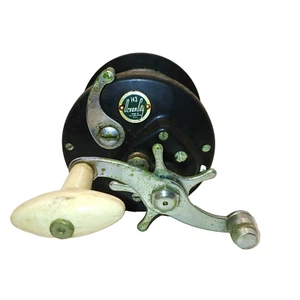 Vintage Ocean City #143 Fishing Reel Made in Philadelphia USA - Picture 1 of 7