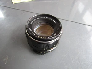 M42 PENTAX SUPER TAKUMAR 55MM LENS - Imagen 1 de 3