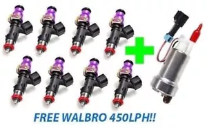 INJECTOR DYNAMICS ID1050x Fuel Injectors for Mustang GT 11-17 Coyote +Walbro 450 - Bild 1 von 4