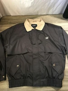 Turning Point CAT Jacket Brown Mens Medium Caterpillar Licensed bin 15 - Picture 1 of 6