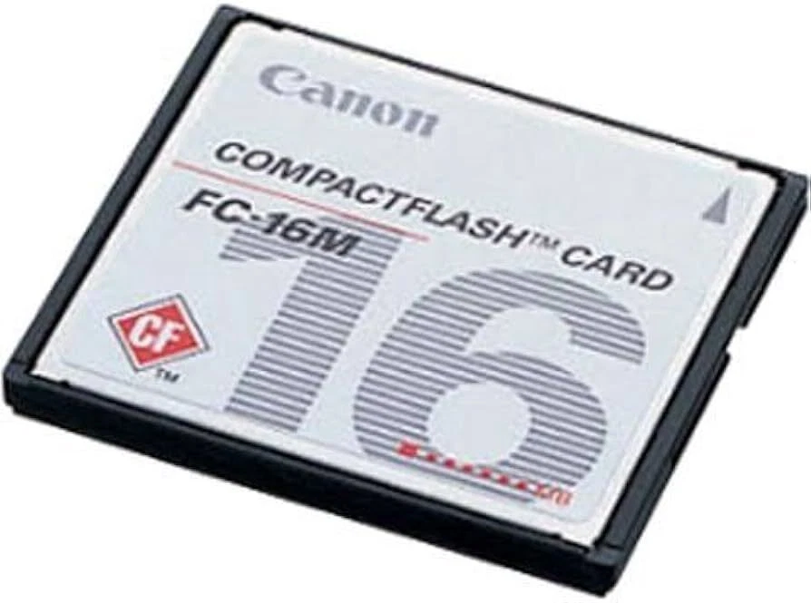 Genuine Canon PowerShot S70 A310 16MB Original CompactFlash CF Memory Card - Image 1 of 1