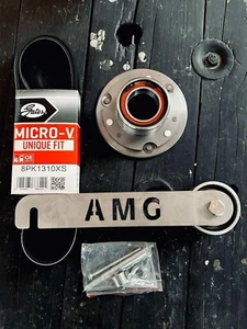 ⭐ Mercedes M113K 55 AMG Satz Riemenwickelsatz + Kompressor Riemenscheibe - Bild 1 von 16