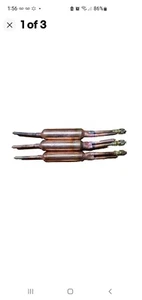3PC FILTER DRIER REFRIGERANT LIQUID LINE WITH CHARGING VALVE 1/4 X 1/4 25 grams - Picture 1 of 3
