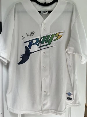 JOSH HAMILTON OT Sports TAMPA BAY DEVIL RAYS Jersey Autographed - Image 1 of 4