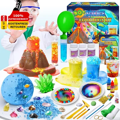 UNGLINGA 50+ Wissenschaft Experimente Kit Für Kinder STEM Aktivitäten Spielzeug Geschenke