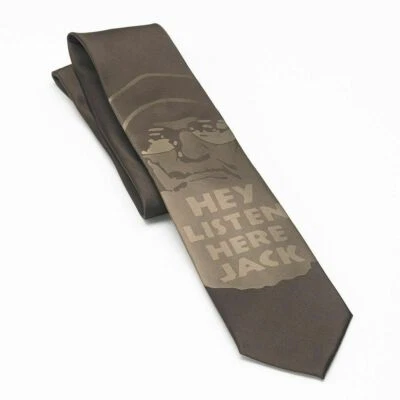 Corbata para hombre con cuello Duck Dynasty Si, Jase, Phil, Willie negra topo camuflada Foto 1 de 4