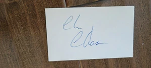 CHEVY CHASE SIGNIERT AUTO 3X5 INDEX KARTE SATURDAY NIGHT LIVE CADDYSHACK URLAUB  - Bild 1 von 1