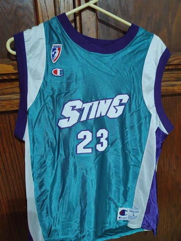 Vintage 1990's WNBA Authentic Champion Jersey Vickie Bullett #23-Size Large Cover