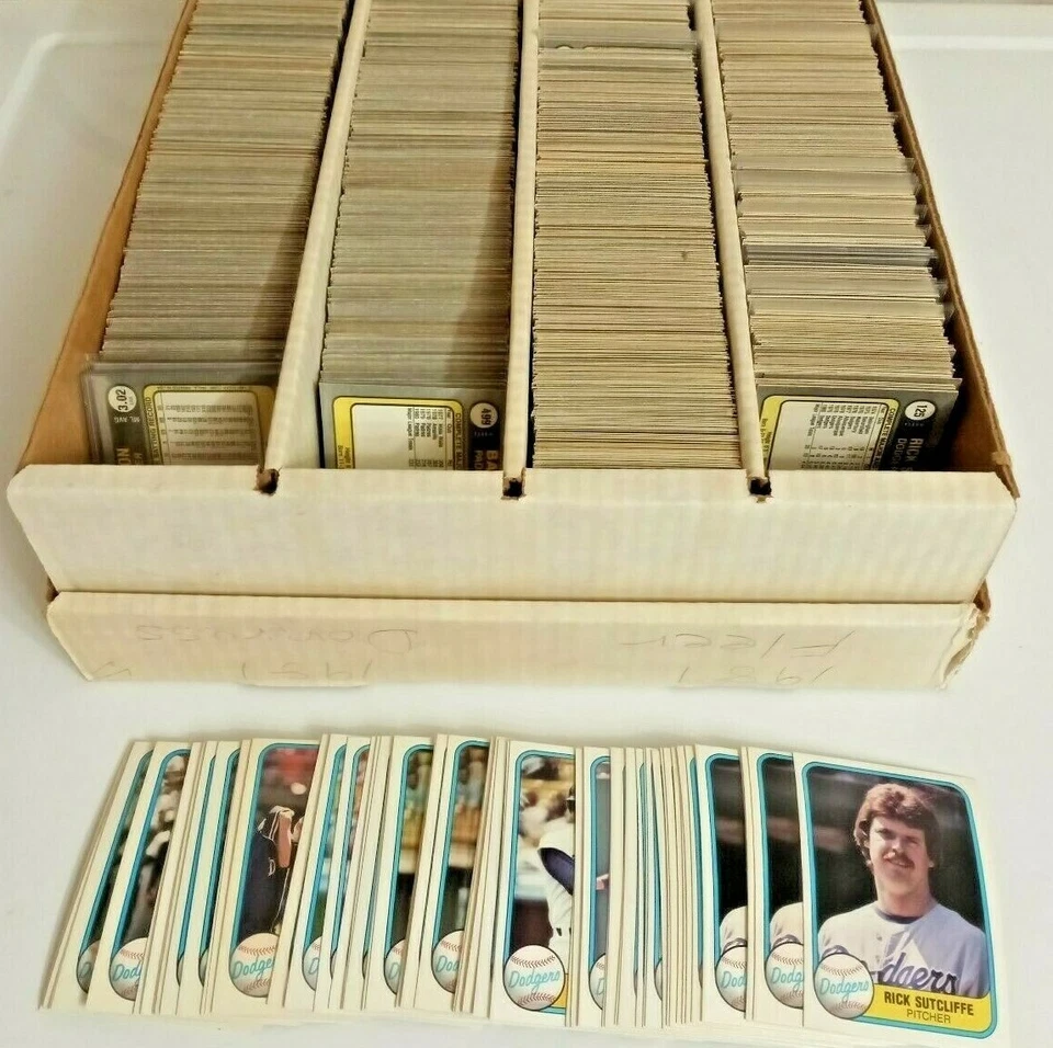 1981 Fleer Baseball Cards Complete Your Set U-Pick (#'s 441-660) Nm-Mint - Image 1 of 1