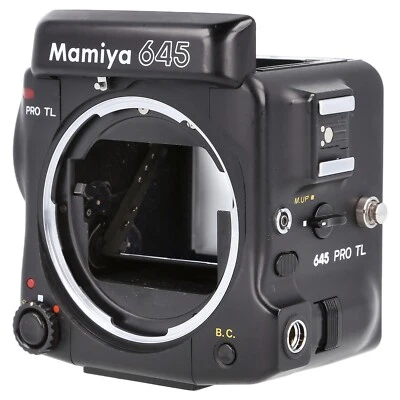 Cámara SLR de película de formato medio Mamiya 645 Pro TL solo cuerpo/6x4,5 (RH1306) Foto 1 de 4