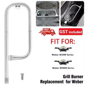 Grill Burner Tube Replacement 60040 69957 For Weber Q100 Q120 Q1000 Q1200 Baby Q - Picture 1 of 14
