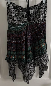 Flowing Summer Shirt Boho Style - Picture 1 of 5